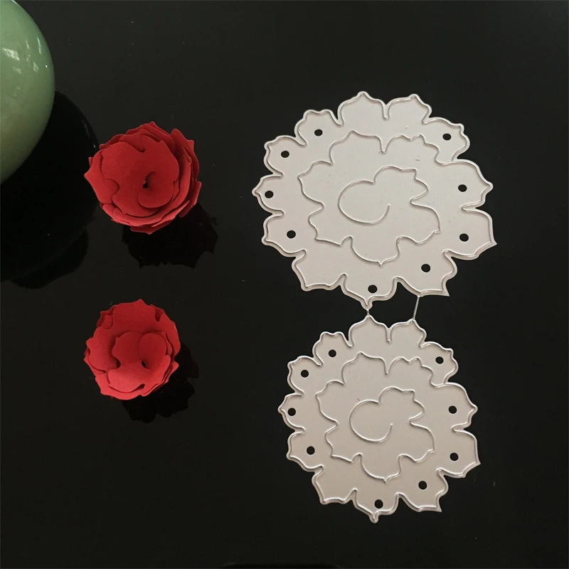 2pcs Flower Metal Cutting Dies Stencils For Scrapbook Album Paper Card DIY Craft Cutting Template Embossing Dies New
2pcs Flower Metal Cutting Dies Stencils For Scrapbook Album Paper Card DIY Craft Cutting Template Embossing Dies New