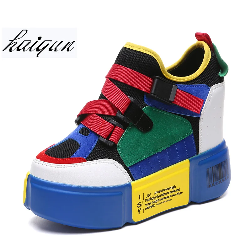 Platform Hidden Increasing 11CM Pumps 2019 Fashion Breathable Women Wedge High Heels Spring Autumn Casual Ladies Shoes 34-39
Platform Hidden Increasing 11CM Pumps 2019 Fashion Breathable Women Wedge High Heels Spring Autumn Casual Ladies Shoes 34-39
