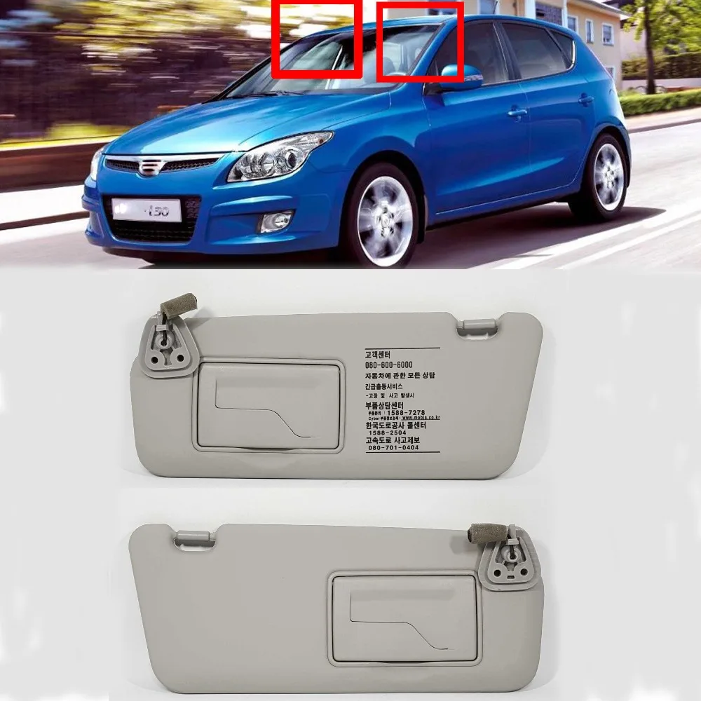 OEM 852012L020TX 852022L020TX Mirror makeup mirror Sun Visor Gray LH RH 2P For 2008 2011 Hyundai i30 & i30cw : Elantra Touring
OEM 852012L020TX 852022L020TX Mirror makeup mirror Sun Visor Gray LH RH 2P For 2008 2011 Hyundai i30 & i30cw : Elantra Touring