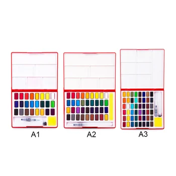 24/36/48Colors Solid Watercolor Paint Professional Box With Paintbrush Portable Pigment For Painting Art Supplies for kids gift
24/36/48Colors Solid Watercolor Paint Professional Box With Paintbrush Portable Pigment For Painting Art Supplies for kids gift