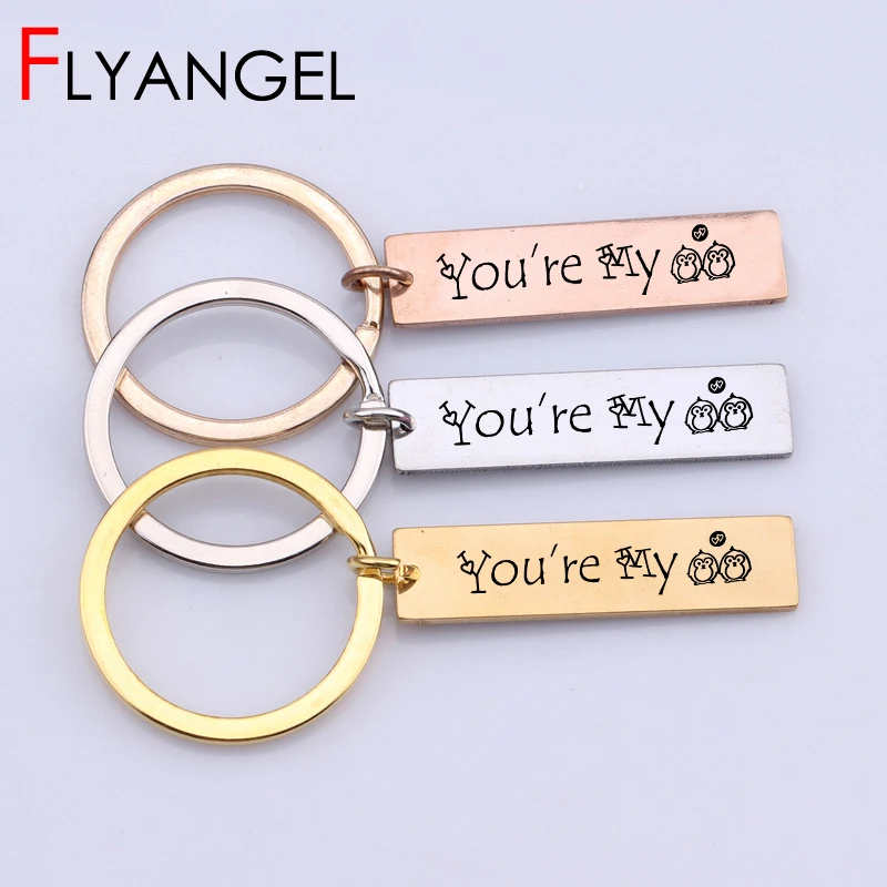 High Quality Laser Engraved You're My Penguin Key Chains Humor Valentines Gift Keyring Keys Holder Gifts To Couples Lover's Tag
High Quality Laser Engraved You're My Penguin Key Chains Humor Valentines Gift Keyring Keys Holder Gifts To Couples Lover's Tag