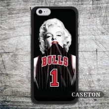 Chicago Bulls 1 Marilyn Monroe Case For iPod 5 and For iPhone 7 6 6s Plus 5 5s SE 5c 4 4s Support Global Free Shipping Wholesale