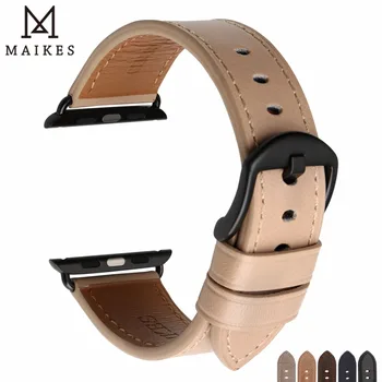 MAIKES Top Genuine Leather Watch Strap Replacement For Apple Watch Band 44mm 40mm 42mm 38mm Series 4 3 2 1 iWatch Watchbands
MAIKES Top Genuine Leather Watch Strap Replacement For Apple Watch Band 44mm 40mm 42mm 38mm Series 4 3 2 1 iWatch Watchbands