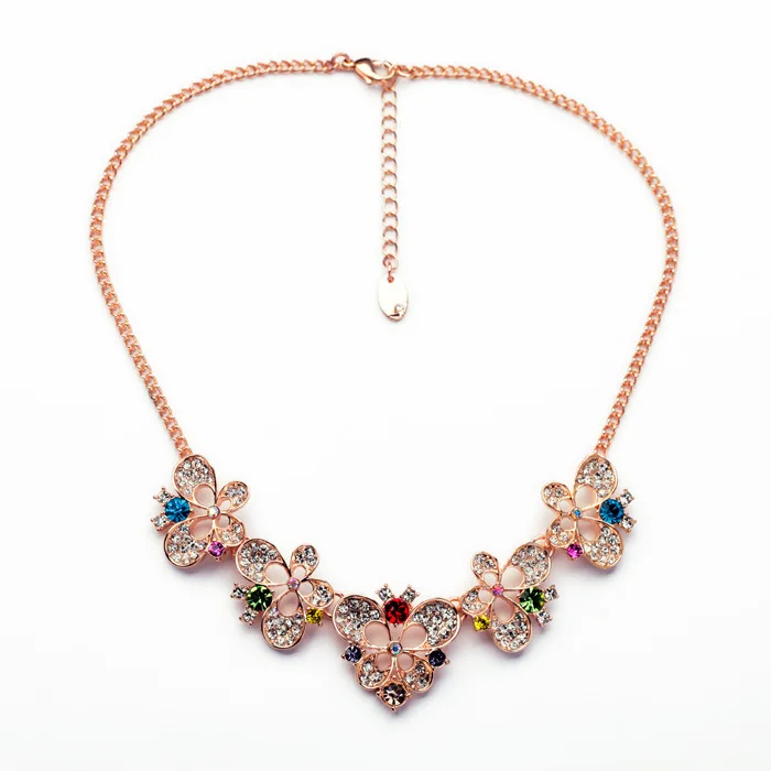 Women's fashion necklace New arrival brand simple style metal chain with butterflies bows pendant necklaces for women girl N1128
Women's fashion necklace New arrival brand simple style metal chain with butterflies bows pendant necklaces for women girl N1128