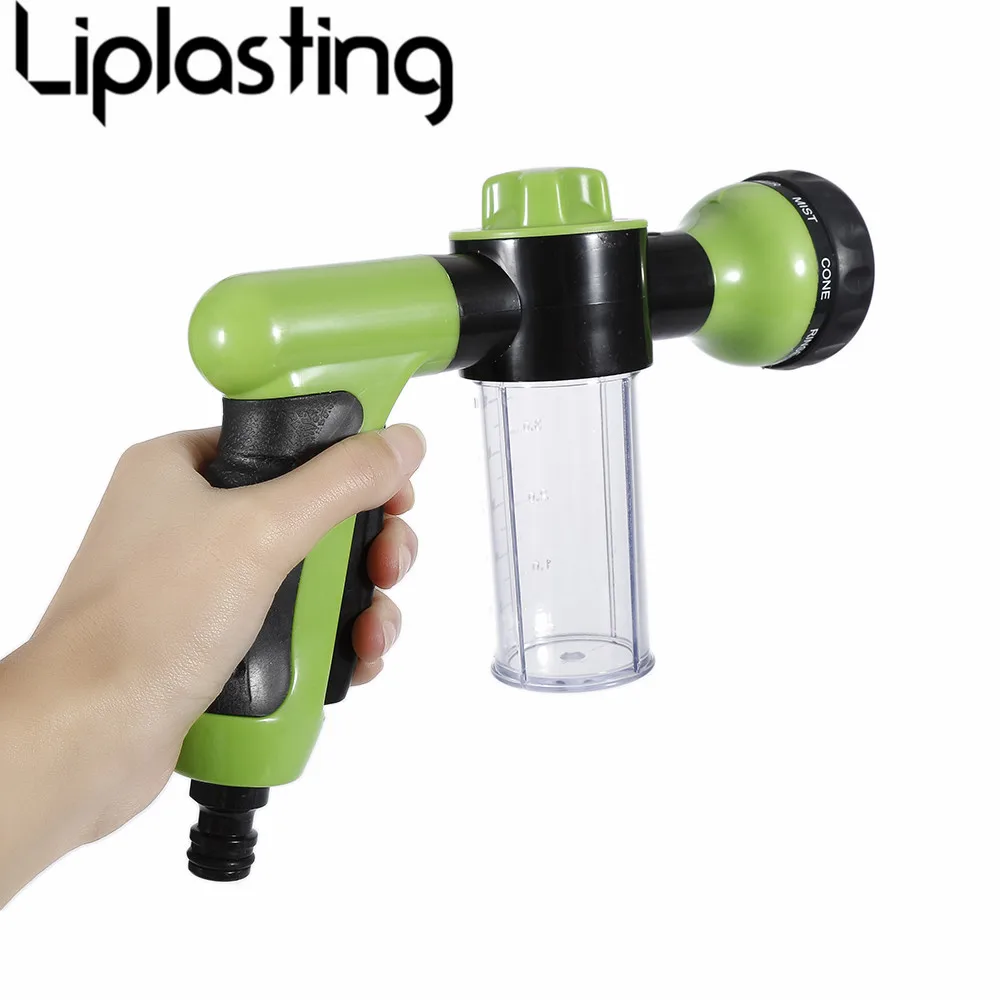 8 Kinds of Spray Pattern Foam Water Gun Liplasting High Pressure Car Home Wash Water Gun Foam Gun Sprayer
8 Kinds of Spray Pattern Foam Water Gun Liplasting High Pressure Car Home Wash Water Gun Foam Gun Sprayer