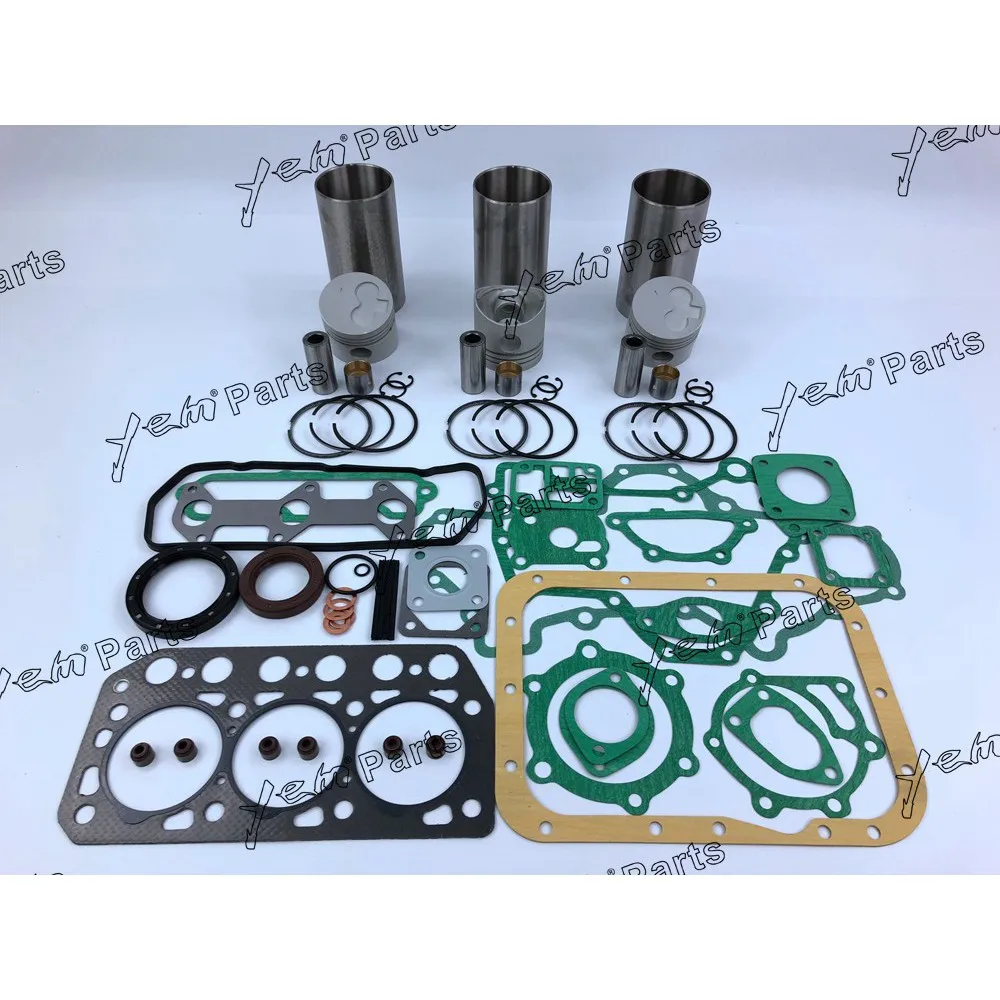 Ремкомплект для Mitsubishi engine K3F, поршневое кольцо, Комплект прокладок гильзы цилиндра
Ремкомплект для Mitsubishi engine K3F, поршневое кольцо, Комплект прокладок гильзы цилиндра