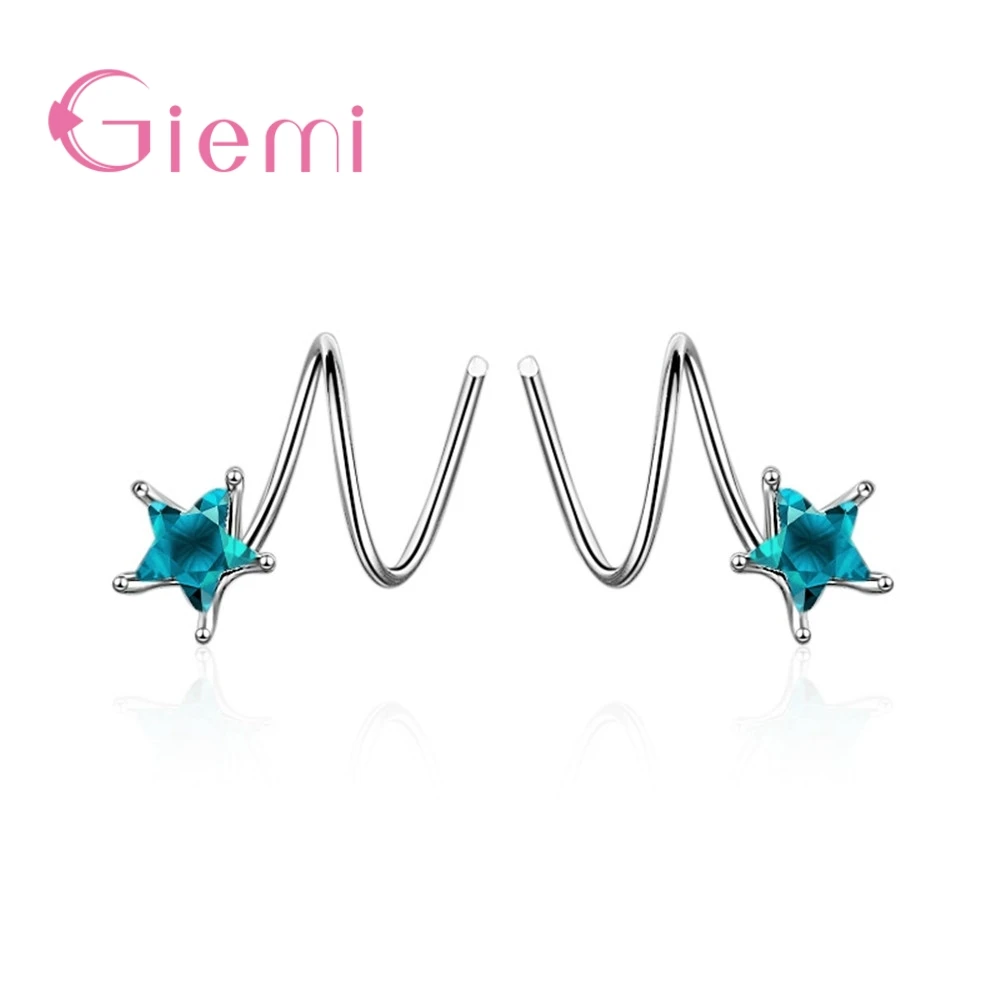 Women Girlfriend Special Earrings Trendy 925 Sterling Silver Lake Blue Cubic Zirconia Crystal Jewelry Finding Accessories
Women Girlfriend Special Earrings Trendy 925 Sterling Silver Lake Blue Cubic Zirconia Crystal Jewelry Finding Accessories