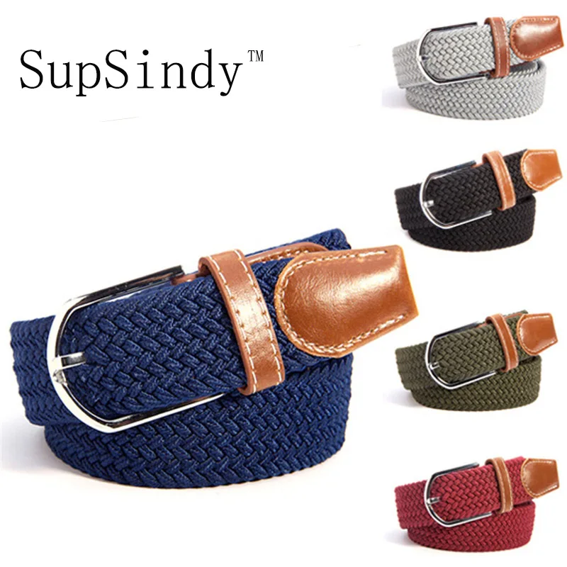 2019 fashion Men Women's Canvas Plain Webbing Metal Buckle Woven Stretch luxury belts for men famous brand belt jeans belts Blue
2019 fashion Men Women's Canvas Plain Webbing Metal Buckle Woven Stretch luxury belts for men famous brand belt jeans belts Blue