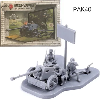 1:72 World War II PAK40 Anti Tank Gun / Rocket Launcher Free Glue Plugged Artillery Scene 180302
1:72 World War II PAK40 Anti Tank Gun / Rocket Launcher Free Glue Plugged Artillery Scene 180302