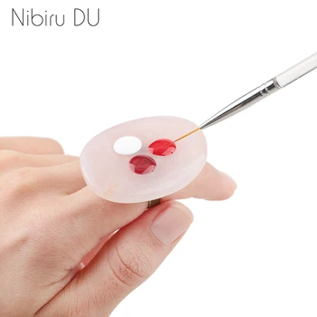1 Pcs High Quality Natural Texture Stone Color Nail Art Ring Palette Finger Ring UV Gel Polish Mixing Nail Art Equipment
1 Pcs High Quality Natural Texture Stone Color Nail Art Ring Palette Finger Ring UV Gel Polish Mixing Nail Art Equipment