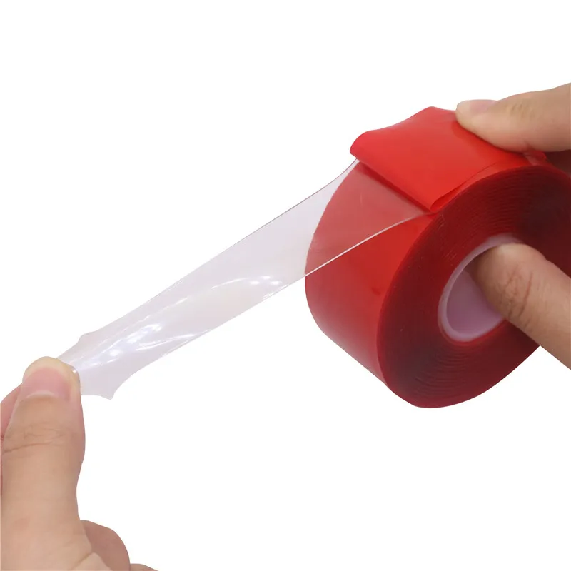 1 pcs Length 3m Red Transparent Silicone Double Sided Tape Sticker For Car High Strength No Traces Adhesive Sticker Living Goods
1 pcs Length 3m Red Transparent Silicone Double Sided Tape Sticker For Car High Strength No Traces Adhesive Sticker Living Goods