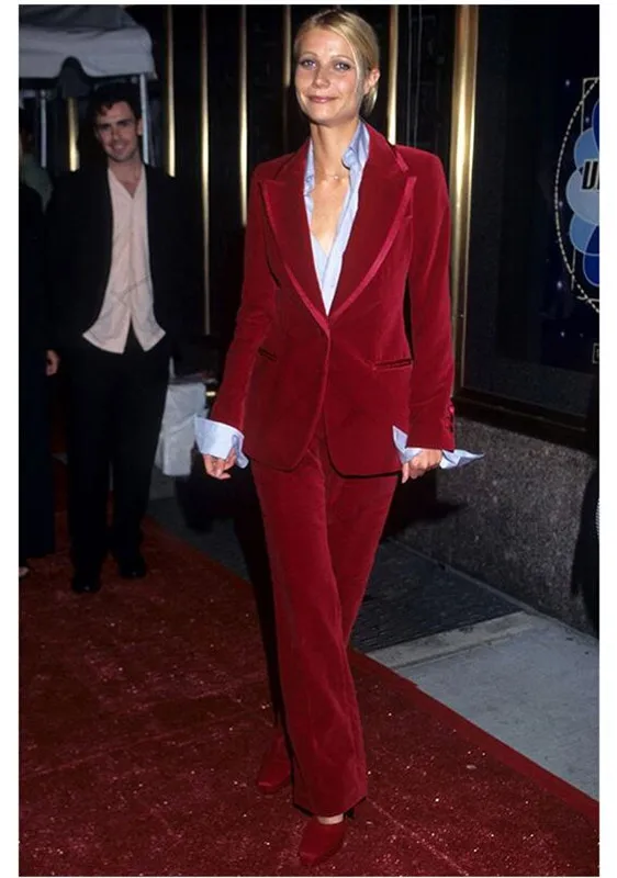 Business Pant Suits for Women Ladies Velvet Red Single Breasted Blazer with Pants Women's Work Pantsuit Custom Made
Business Pant Suits for Women Ladies Velvet Red Single Breasted Blazer with Pants Women's Work Pantsuit Custom Made