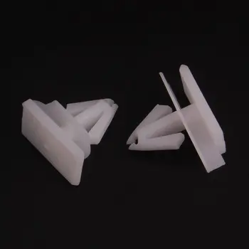 White Rocker Moulding Nylon Clip Retainer Fastener 14x9mm For GM 10323057
White Rocker Moulding Nylon Clip Retainer Fastener 14x9mm For GM 10323057