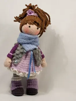 Crochet baby doll toy gift for freind rattle
Crochet baby doll toy gift for freind rattle