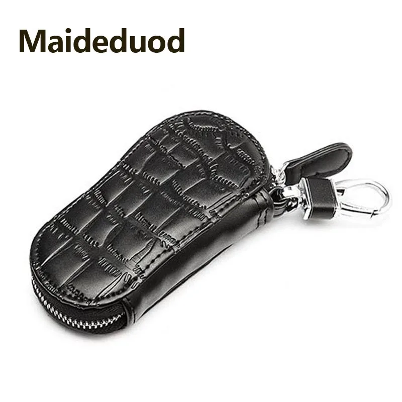 Maideduod High-quality Fashion Crocodile pattern Key Wallet Holder Men/Women Leather Wallet Key Case Key Bag Car Keys Bag 
Maideduod High-quality Fashion Crocodile pattern Key Wallet Holder Men/Women Leather Wallet Key Case Key Bag Car Keys Bag