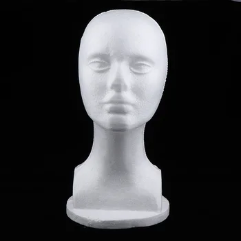 Female Styrofoam Mannequin Head Model - Wig/Hat Display Stand - Art Work Painting Novelty - Foam White
Female Styrofoam Mannequin Head Model - Wig/Hat Display Stand - Art Work Painting Novelty - Foam White
