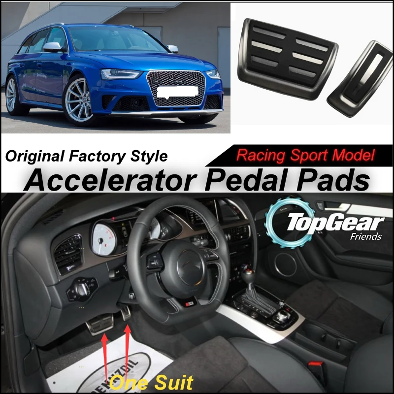 Litanglee Car Accelerator Pedal Pad / Cover of Original Factory Sport Racing Model Design For Audi A4 S4 RS4 B8 2009~2015 Tuning
Litanglee Car Accelerator Pedal Pad / Cover of Original Factory Sport Racing Model Design For Audi A4 S4 RS4 B8 2009~2015 Tuning