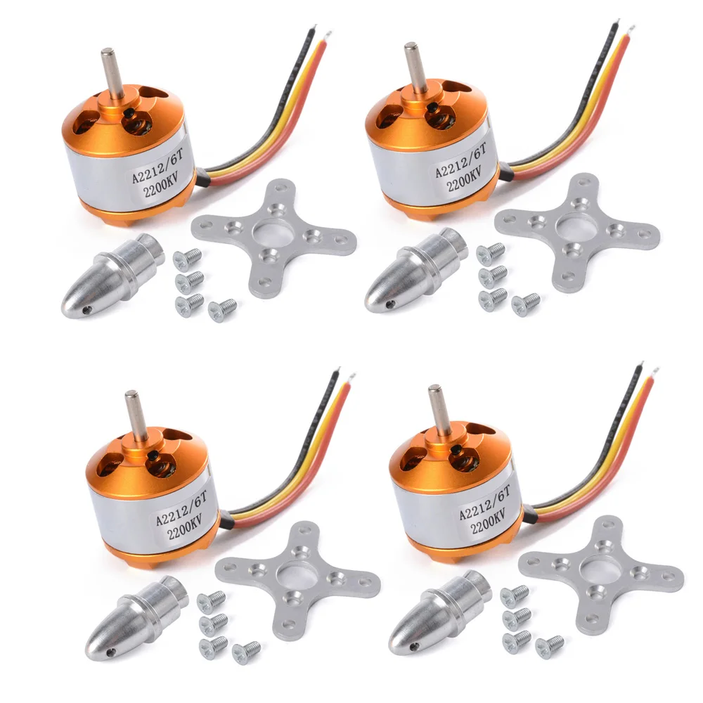 4pcs/lot XXD A2212 930KV 1000KV 1400KV 2200KV 2450KV 2700KV A2208 For RC Aircraft Plane Multi-copter Brushless Outrunner Motor
4pcs/lot XXD A2212 930KV 1000KV 1400KV 2200KV 2450KV 2700KV A2208 For RC Aircraft Plane Multi-copter Brushless Outrunner Motor
