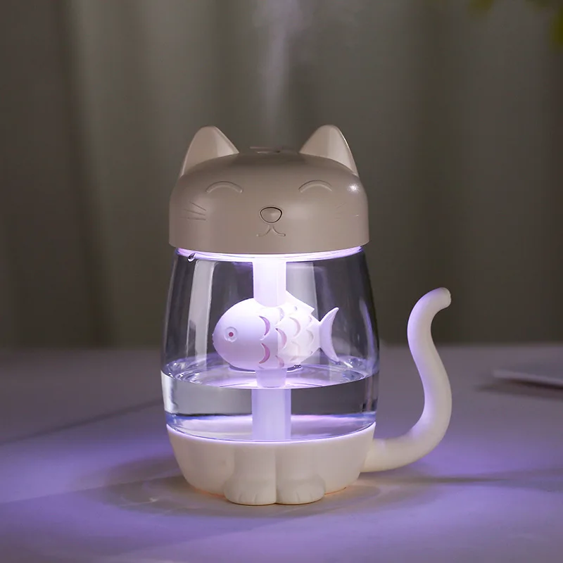 USB Cat Incense burner Air Humidifier Ultrasonic Cool-Mist Adorable Mini Humidifier With LED Light Mini USB Fan for Home office
USB Cat Incense burner Air Humidifier Ultrasonic Cool-Mist Adorable Mini Humidifier With LED Light Mini USB Fan for Home office