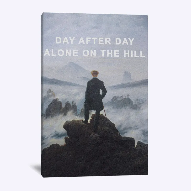 Wanderer Above the Sea of Fog by Caspar David Friedrich Home living Room Bedroom Decor Print Poster Painting Wall Art Canvas
Wanderer Above the Sea of Fog by Caspar David Friedrich Home living Room Bedroom Decor Print Poster Painting Wall Art Canvas
