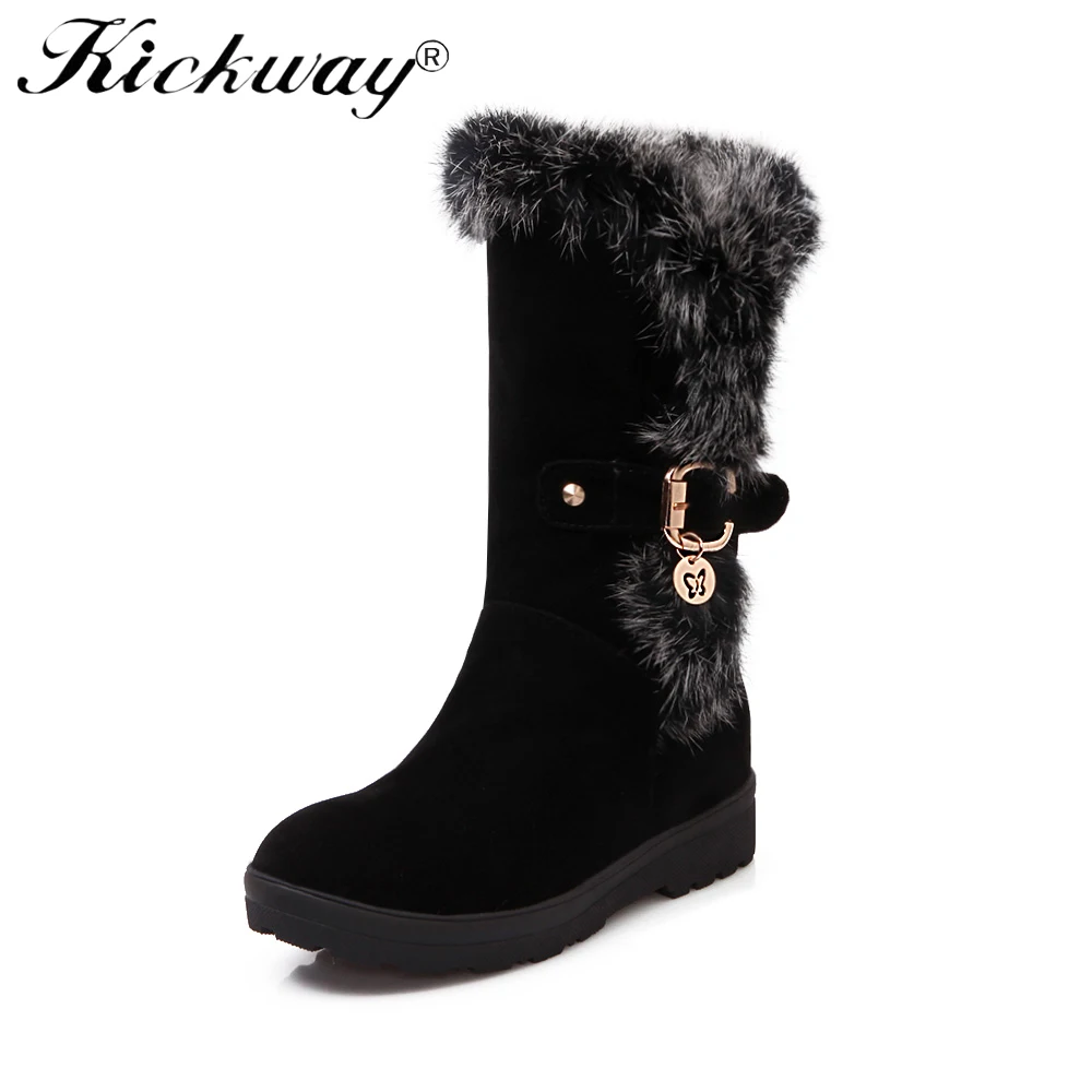 Kickway 2018 Newest snow boots for women shoes Buckle high quality winter boots solid waterproof Non-slip bottom flock shoes
Kickway 2018 Newest snow boots for women shoes Buckle high quality winter boots solid waterproof Non-slip bottom flock shoes