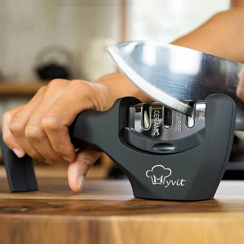 Knife Sharpener 3 Stages Professional Kitchen Sharpening Stone Grinder knives Whetstone Tungsten Diamond Ceramic Sharpener Tool
Knife Sharpener 3 Stages Professional Kitchen Sharpening Stone Grinder knives Whetstone Tungsten Diamond Ceramic Sharpener Tool