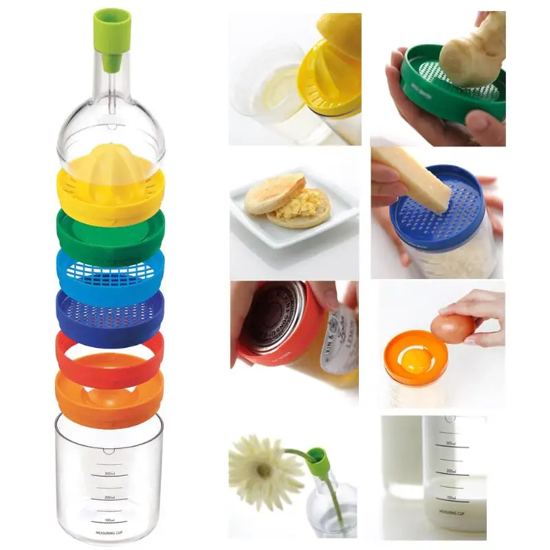 8 in 1 Kitchen Tool Set Multipurpose Kitchen Gadget Kitchen Tool Bottle Manual Juicer garlic grind egg separator Cooking Tools
8 in 1 Kitchen Tool Set Multipurpose Kitchen Gadget Kitchen Tool Bottle Manual Juicer garlic grind egg separator Cooking Tools