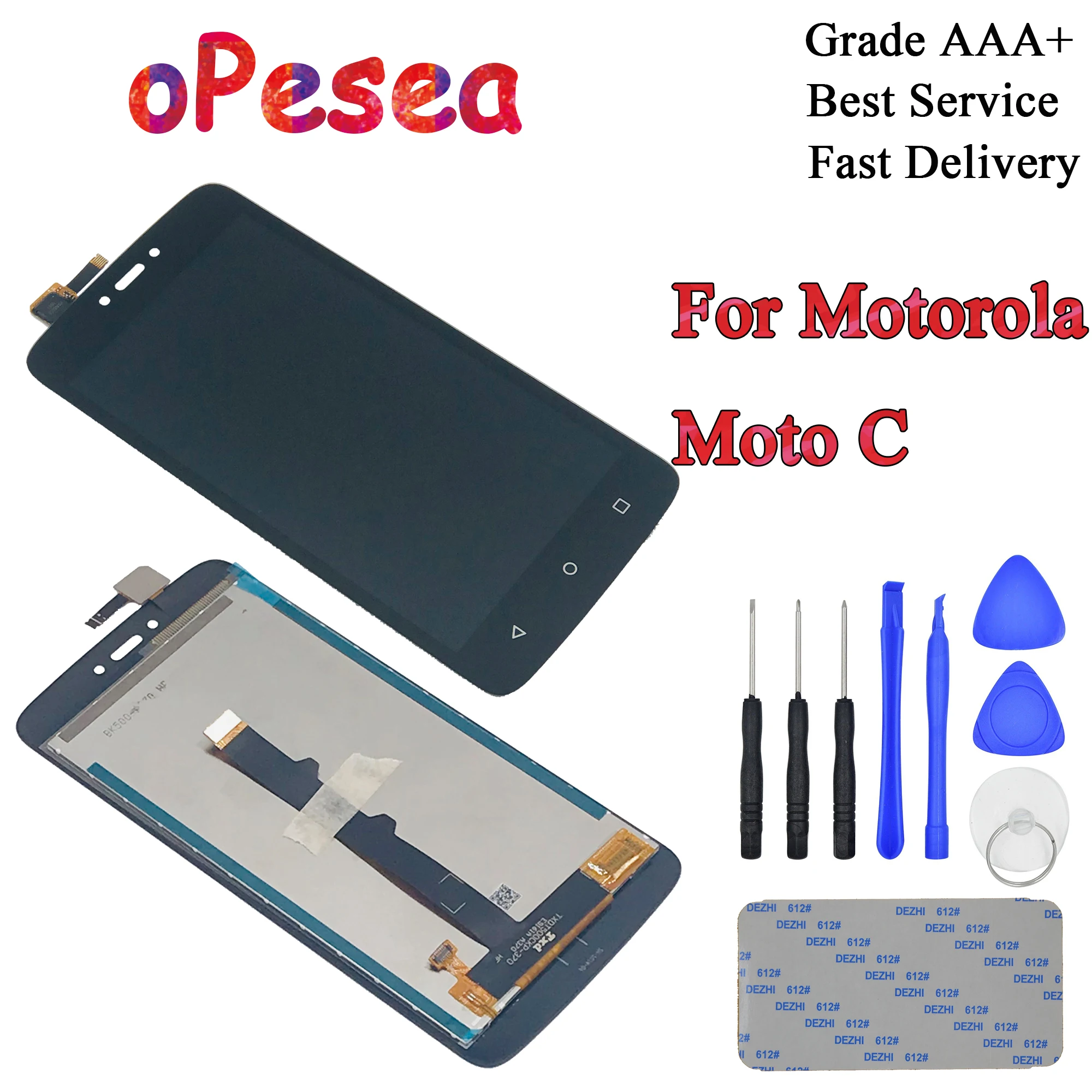 oPesea 5.0'' For Motorola Moto C XT1750 XT1755 XT1754 LCD Display Panel Touch Screen Digitizer Assembly Replacement Parts
oPesea 5.0'' For Motorola Moto C XT1750 XT1755 XT1754 LCD Display Panel Touch Screen Digitizer Assembly Replacement Parts