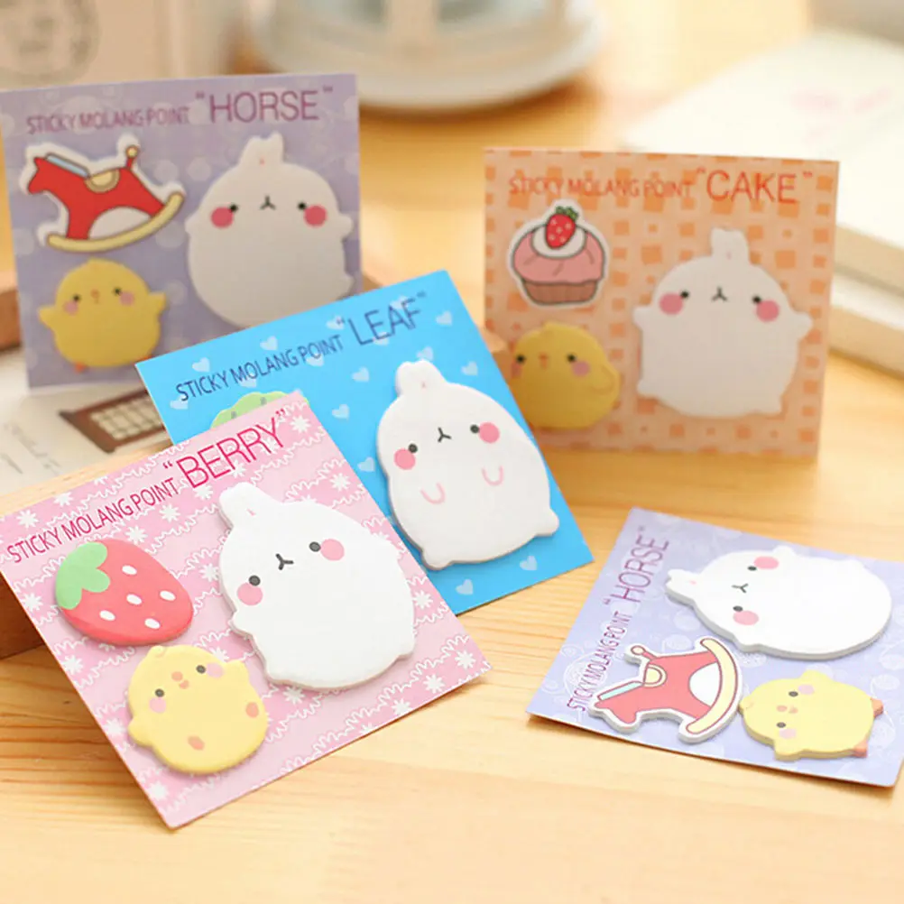 Cute Rabbit Flake Sticker Offce School Supplies Student Stationery Animal Sticky Notes Memo Pad
Cute Rabbit Flake Sticker Offce School Supplies Student Stationery Animal Sticky Notes Memo Pad