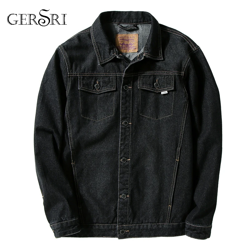 Gersri Mens Denim Jacket Spring Autumn Fashion Trendy Ripped Jacket Mens Jeans Jacket Outwear Male Cowboy Coats Plus Size S-7XL
Gersri Mens Denim Jacket Spring Autumn Fashion Trendy Ripped Jacket Mens Jeans Jacket Outwear Male Cowboy Coats Plus Size S-7XL