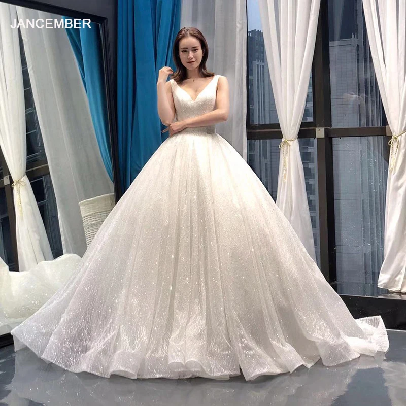 J66726 jancember shiny plus size wedding dresses with glitter v-neck sleeveless ball gown bridal gown vestidos de noivas 2019
J66726 jancember shiny plus size wedding dresses with glitter v-neck sleeveless ball gown bridal gown vestidos de noivas 2019