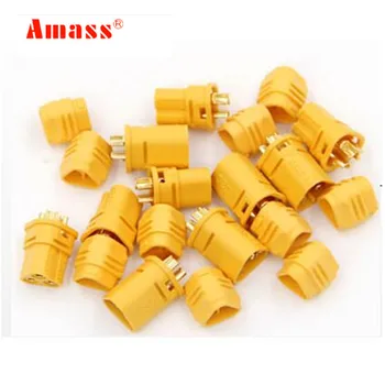 5 Pairs MT30 Connector 3-Pin Male and Female Motor Connector Plug Set for RC Battery 20%off
5 Pairs MT30 Connector 3-Pin Male and Female Motor Connector Plug Set for RC Battery 20%off