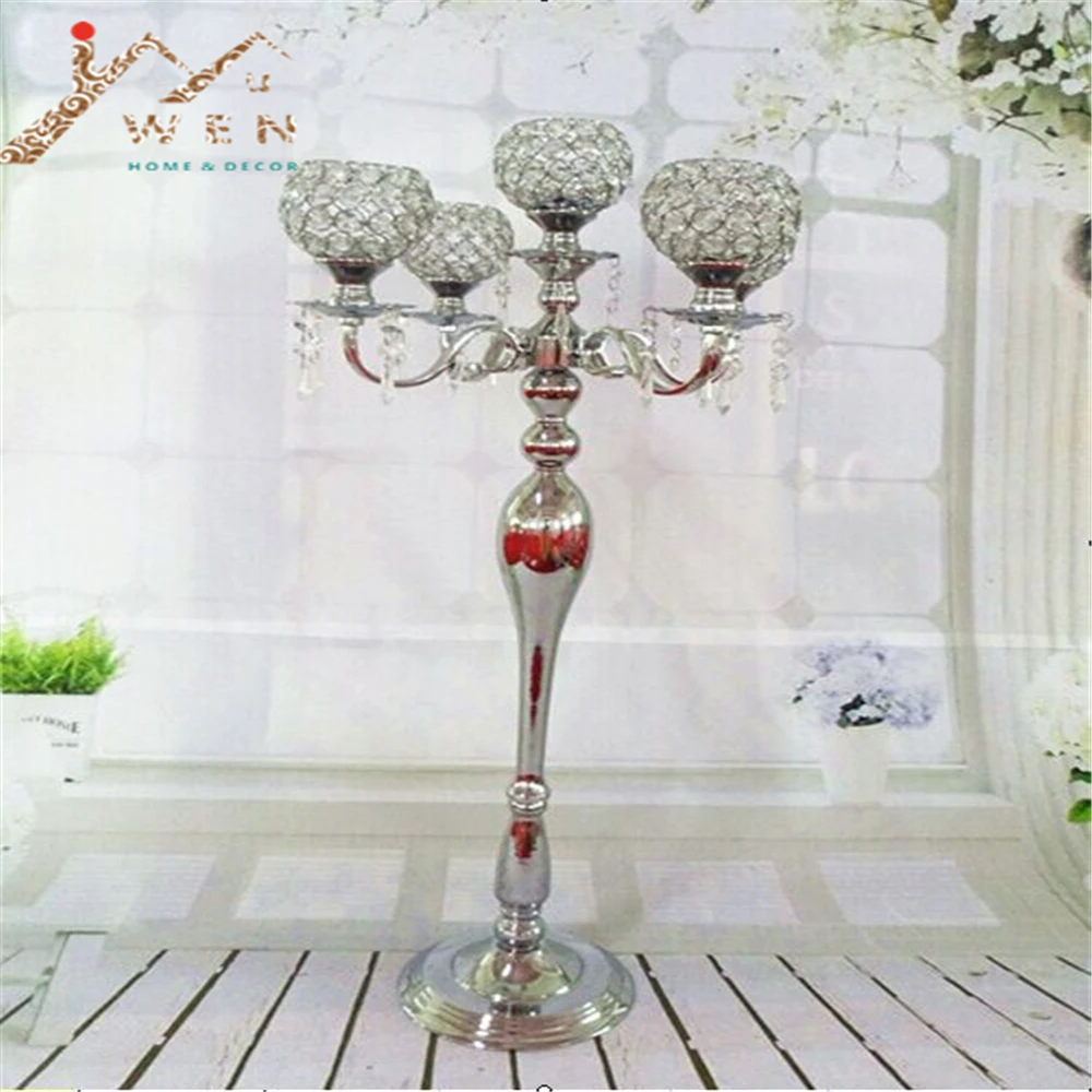 2015 new arrival 93cm height 5-arms metal candelabras shiny silver plated wedding centerpiece candle holder event candelabrum
2015 new arrival 93cm height 5-arms metal candelabras shiny silver plated wedding centerpiece candle holder event candelabrum