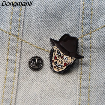 DMLSKY 10pcs/lot Freddy Krueger Metal Brooches Funny Pin Icon on The Backpack Pins for Clothing Jewelry M2686
DMLSKY 10pcs/lot Freddy Krueger Metal Brooches Funny Pin Icon on The Backpack Pins for Clothing Jewelry M2686