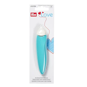 Germany Prym 610958 Chalk wheel with toothed wheel, pen-like powder, ergonomics, manual DIY, sewing accessories,patchwork,sewing
Germany Prym 610958 Chalk wheel with toothed wheel, pen-like powder, ergonomics, manual DIY, sewing accessories,patchwork,sewing