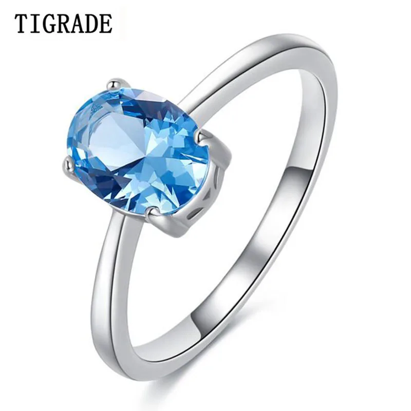 Tigrade Women 925 Starling Silver Rings Charm Jewelry Ring For Ladies With light blue Big Crystal anillos plata 925 para mujer
Tigrade Women 925 Starling Silver Rings Charm Jewelry Ring For Ladies With light blue Big Crystal anillos plata 925 para mujer