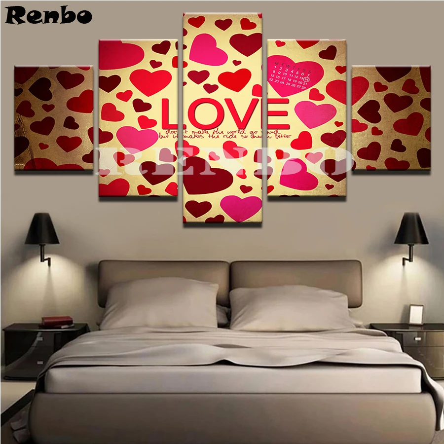 5D DIY Diamond Embroidery Home Sweet Home "Love Heart" Diamond Painting Cross Stitch Rhinestone Mosaic Picture Decoration 5pcs 
5D DIY Diamond Embroidery Home Sweet Home "Love Heart" Diamond Painting Cross Stitch Rhinestone Mosaic Picture Decoration 5pcs
