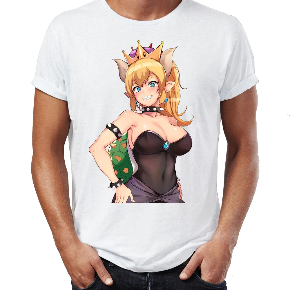 Summer Men's T-shirt Fury Bowsette Artsy Awesome Artwork Printed Tshirt Anime Cool Tees Tops Youth Harajuku Streetwear
Summer Men's T-shirt Fury Bowsette Artsy Awesome Artwork Printed Tshirt Anime Cool Tees Tops Youth Harajuku Streetwear