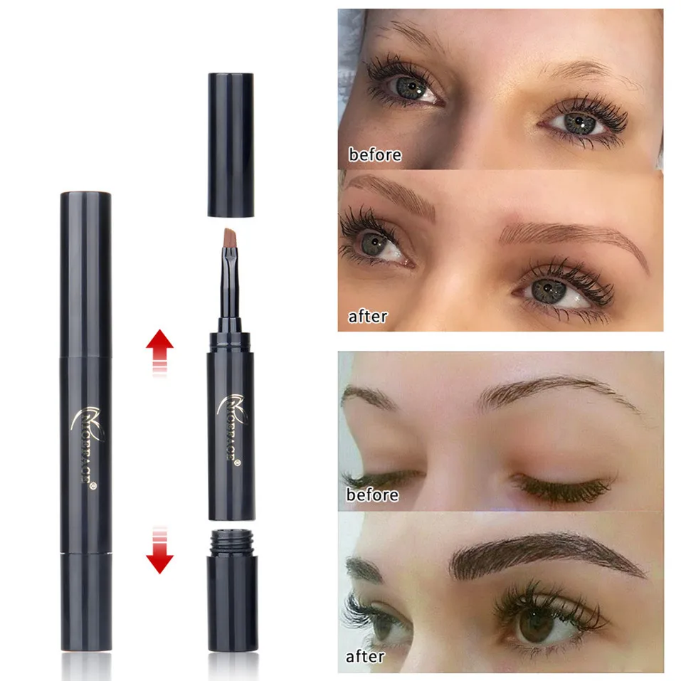 1Pcs Waterproof Makeup Eyebrow Gel Coffee Black Color Eyebrows Gel Paint Eyebrow Tint natural Eyebrow Makeup Tool
1Pcs Waterproof Makeup Eyebrow Gel Coffee Black Color Eyebrows Gel Paint Eyebrow Tint natural Eyebrow Makeup Tool