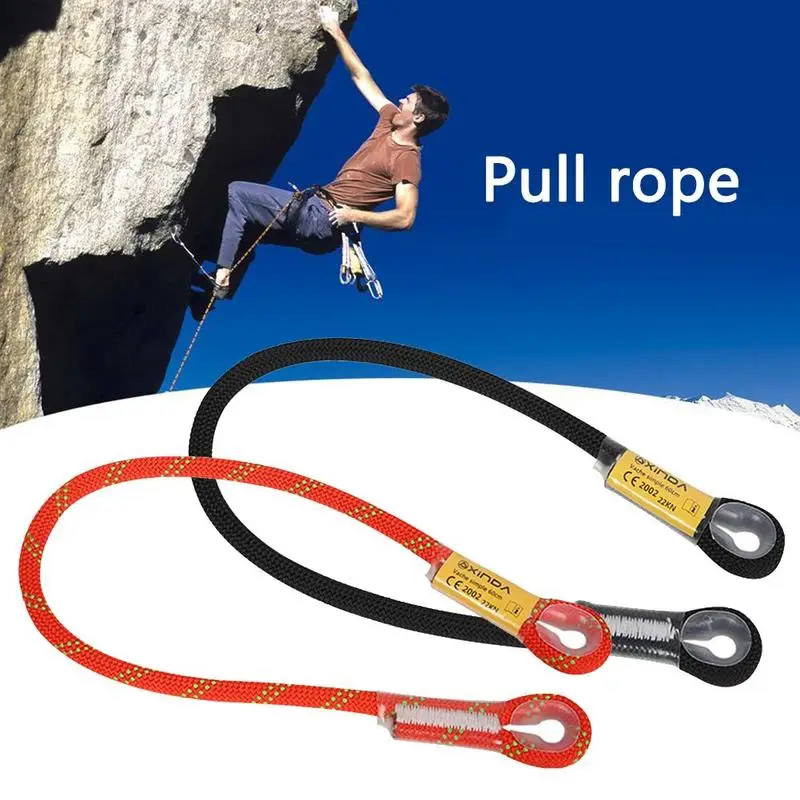 Professional Rock Climbing 10.5mm Dynamic Lanyard Protective Eye-to-eye Sling Mountaineering Equipment
Professional Rock Climbing 10.5mm Dynamic Lanyard Protective Eye-to-eye Sling Mountaineering Equipment