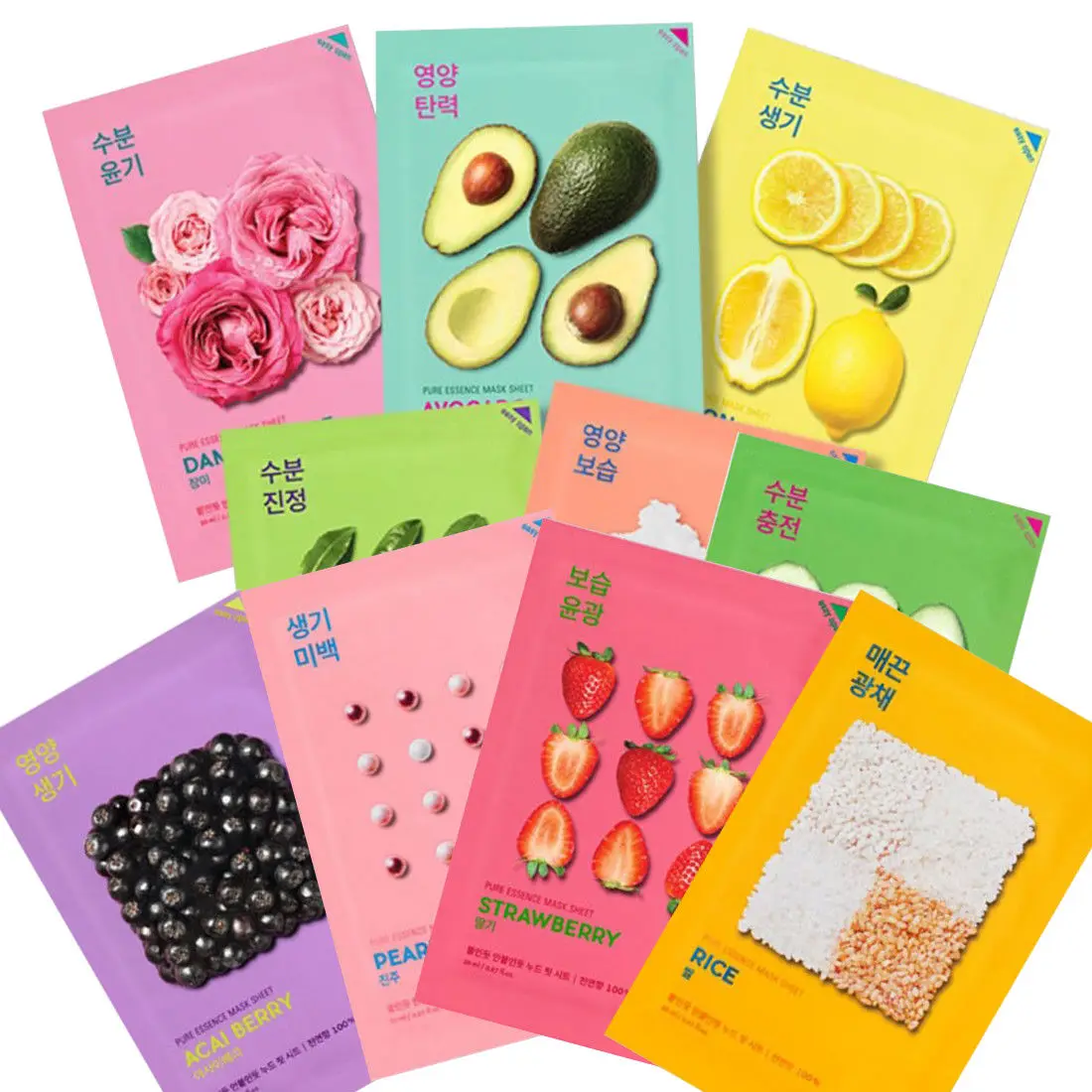 Holika Holika Pure Essence Mask Sheet RANDOMLY 10pcs Facial Skin Care Face Moisturizing Oil Control Essence Korean Cosmetics
Holika Holika Pure Essence Mask Sheet RANDOMLY 10pcs Facial Skin Care Face Moisturizing Oil Control Essence Korean Cosmetics