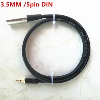 3.5mm to 5 pin DIN MIDI audio cable /5pin DIN to 3.5mm jack Oxygen free copper shielded audio cable for amplifier free shipping
3.5mm to 5 pin DIN MIDI audio cable /5pin DIN to 3.5mm jack Oxygen free copper shielded audio cable for amplifier free shipping