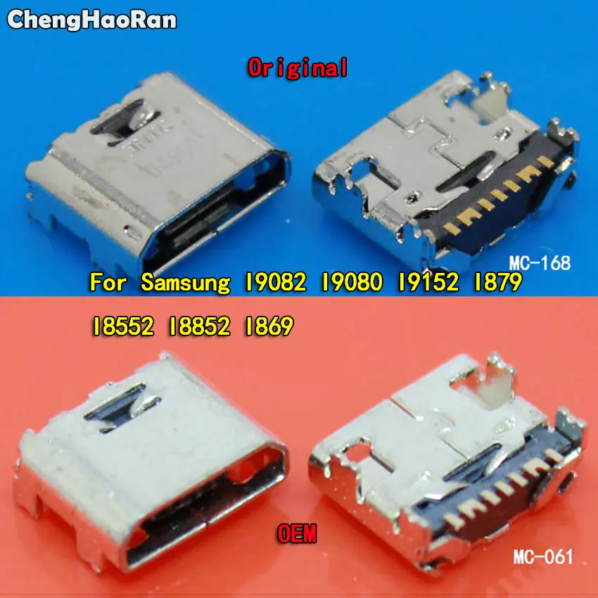 ChengHaoRan 10 шт. 7Pin Micro USB зарядный разъем для подключения док-станции Разъем Samsung i9082