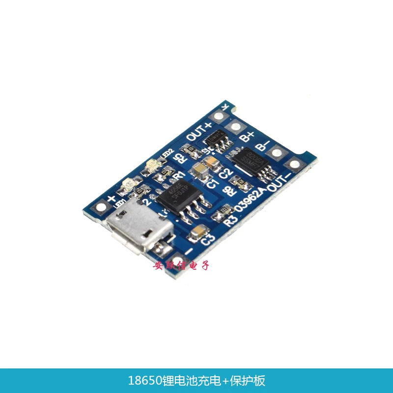 5pcs/lot USB 5V 1A 18650 TP4056 Lithium Battery Charger Module Charging Board With Dual Functions In Stock
5pcs/lot USB 5V 1A 18650 TP4056 Lithium Battery Charger Module Charging Board With Dual Functions In Stock