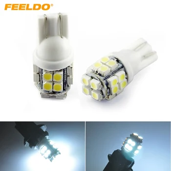 FEELDO 2pc DC12V White T10 194 W5W 20LED 1210/3528 20SMD Wedge Car LED Light Bulbs Door Light #HQ3487
FEELDO 2pc DC12V White T10 194 W5W 20LED 1210/3528 20SMD Wedge Car LED Light Bulbs Door Light #HQ3487