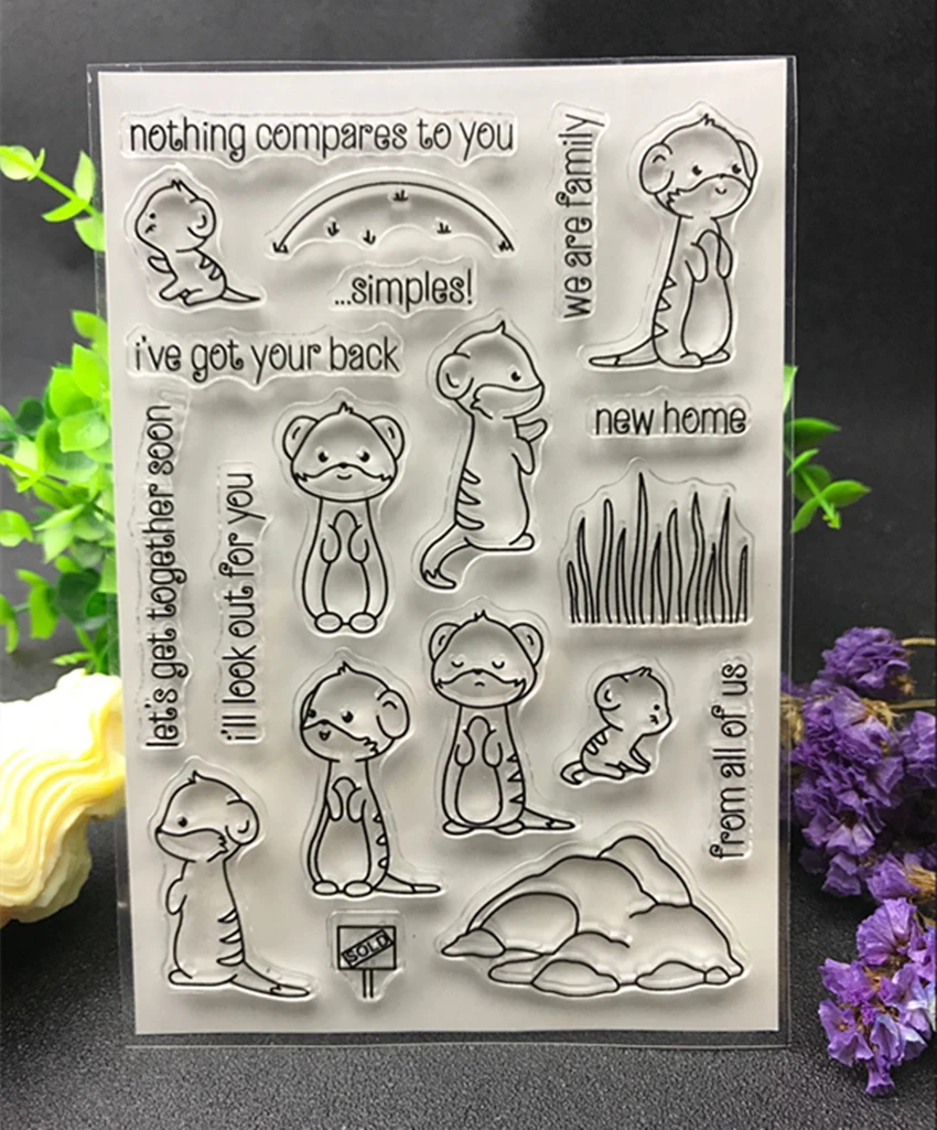 The animal Transparent Clear Silicone Stamp/Seal for DIY scrapbooking/photo album Decorative clear stamp sheets ZX1
The animal Transparent Clear Silicone Stamp/Seal for DIY scrapbooking/photo album Decorative clear stamp sheets ZX1