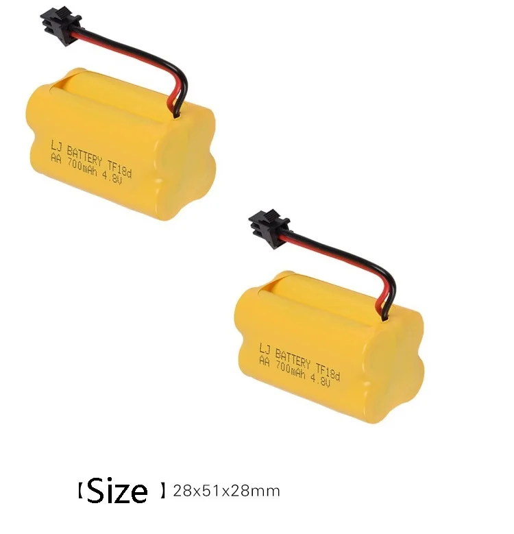 2pack 4.8v 700mah Rechargeable ni-cd aa battery pack for RC boat model car toy TT661 / TT662 / TT663 / TT664 / TT665 Battery
2pack 4.8v 700mah Rechargeable ni-cd aa battery pack for RC boat model car toy TT661 / TT662 / TT663 / TT664 / TT665 Battery