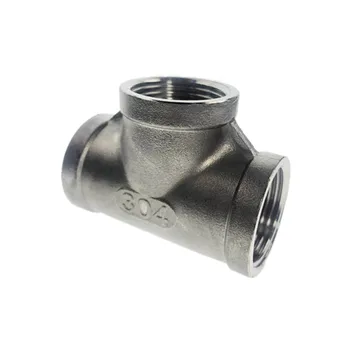 Female thread Three TEE Joint Pipe Connection 304 Stainless Steel connector Fittings
Female thread Three TEE Joint Pipe Connection 304 Stainless Steel connector Fittings