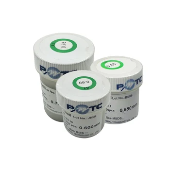 Leaded Small Tin Ball 0.6/0.65/0.76mm For Connection Semiconductor Chips And Circuit Template And PCB Chips Motherboard Repair
Leaded Small Tin Ball 0.6/0.65/0.76mm For Connection Semiconductor Chips And Circuit Template And PCB Chips Motherboard Repair