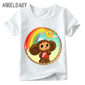 Children Russian Cartoon Cheburashka Print Funny T shirt Baby Boys/Girls Summer Chebu Russia Tops Kids Casual Clothes,ooo5167
Children Russian Cartoon Cheburashka Print Funny T shirt Baby Boys/Girls Summer Chebu Russia Tops Kids Casual Clothes,ooo5167